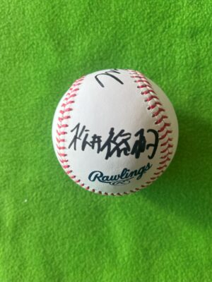 松井裕樹選手＃1　サンディエゴパドレス直筆サイン英語＆漢字ＭＬＢ公式ボール - 画像 (2)